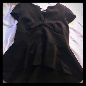 Black dress top